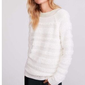 Lou & Gray White Snowbird Chunky Knit Sweater